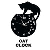 Acrylic Cat Wall Clock