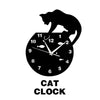 Acrylic Cat Wall Clock