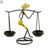 Carrying Girl Romantic Candle Holder